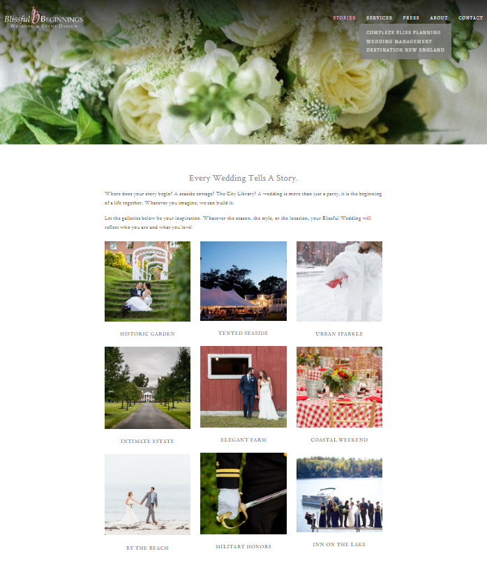 Wedding Planning Portfolio