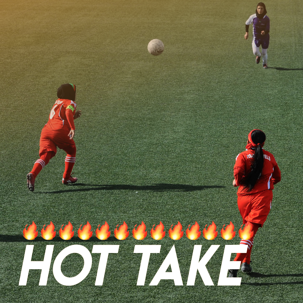 Hot Take: Mina Ahmadi and Haley Carter of the Afghanistan Women’s National Football Team