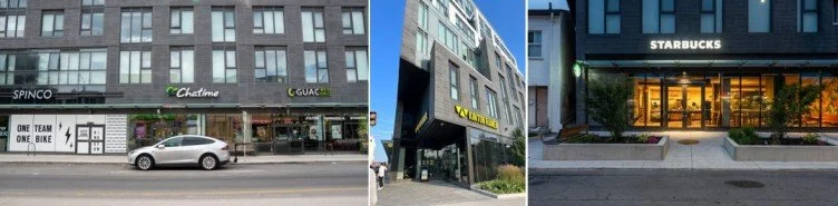 Retail spaces at Unity Point and Unity Place, Kingston, ON