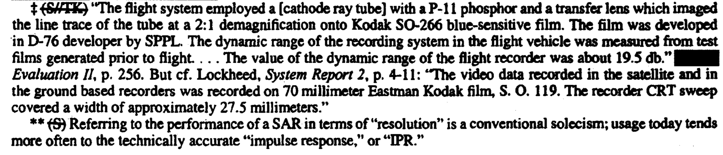 Kodak’s role in Quill SAR