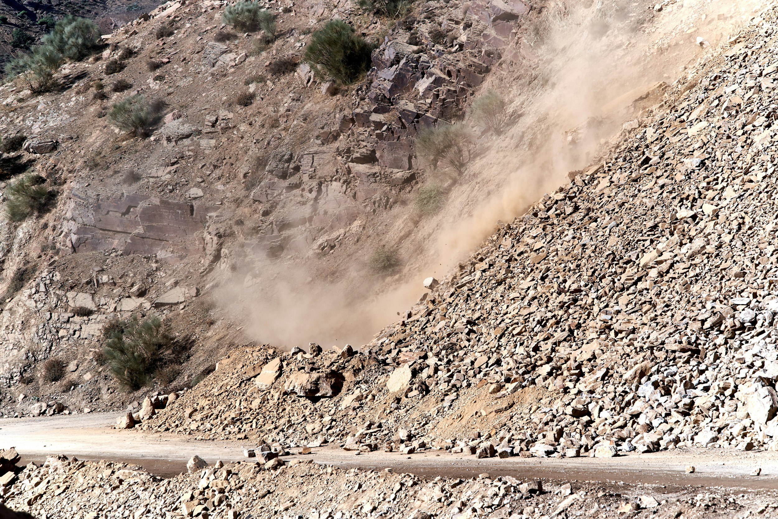 The Rock Mass Above the Powerhouse