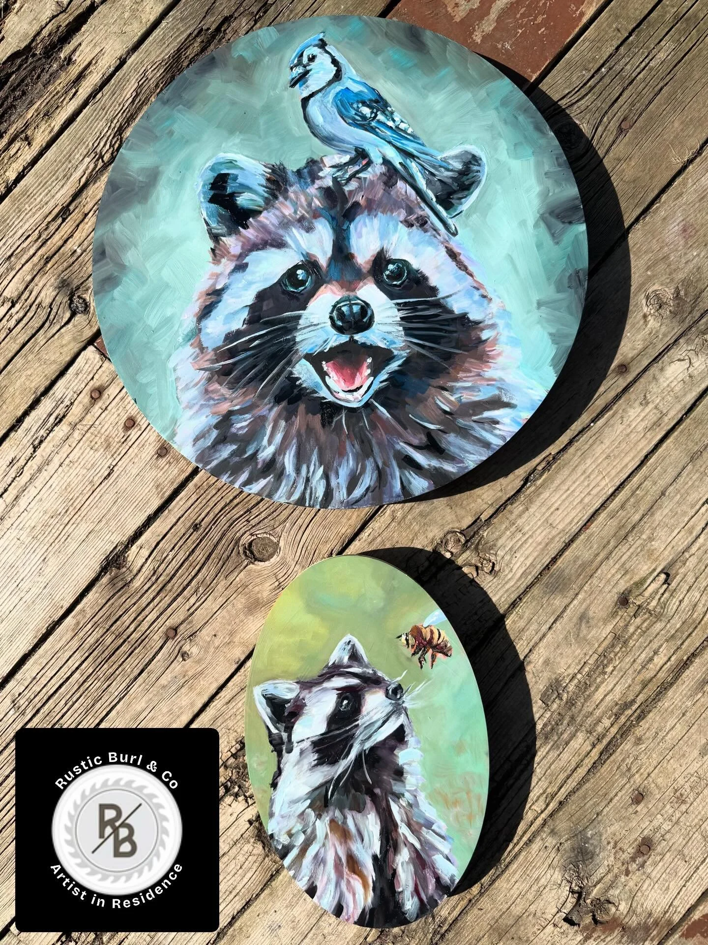 If you know me, you know how this goes. 🤪

I get obsessed with something.  I paint a lot of it.  Then I just can&rsquo;t bring myself to paint another one of that thing for over a year.

Right now there are 7 other raccoons in progress while I share