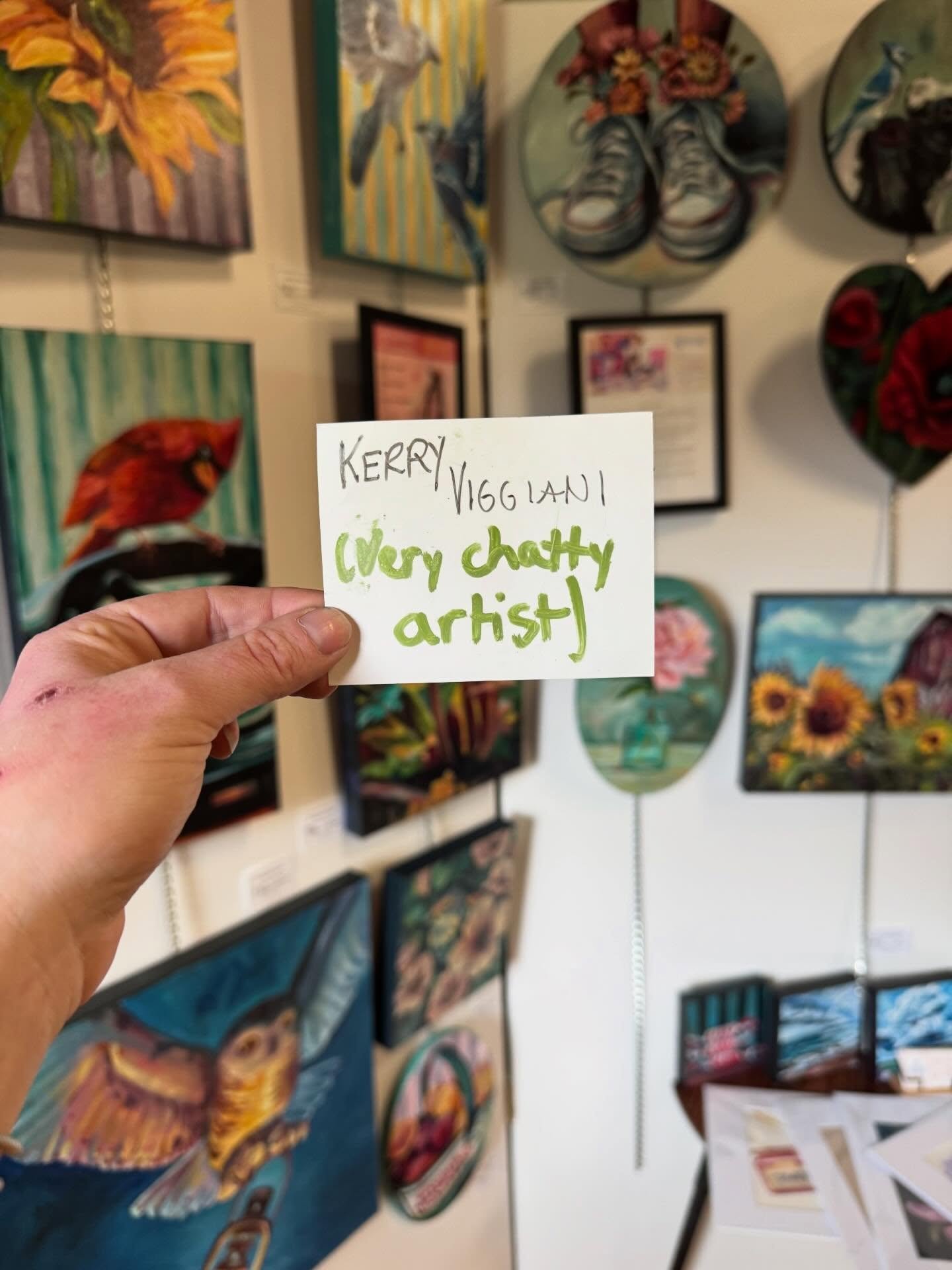 All set up at Camp Samac at the Spring Art Fair hosted by @oshawa.art.association 

Check my stories for all the details! 

You&rsquo;ll likely be able to hear me before you see me 😂

Oshawa art Durham Art Ontario Art