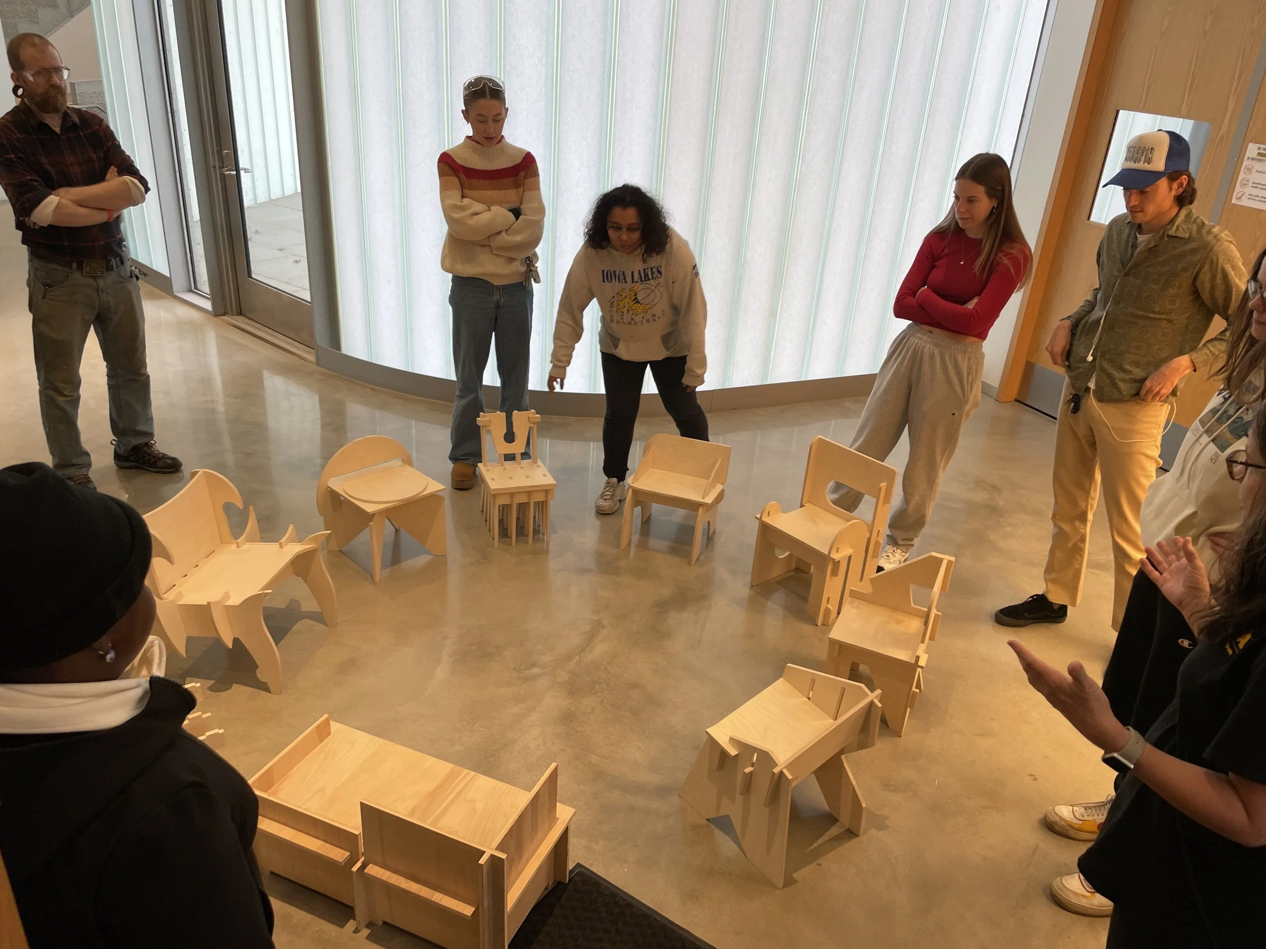 Class Display of Two-Thirds Scale Models