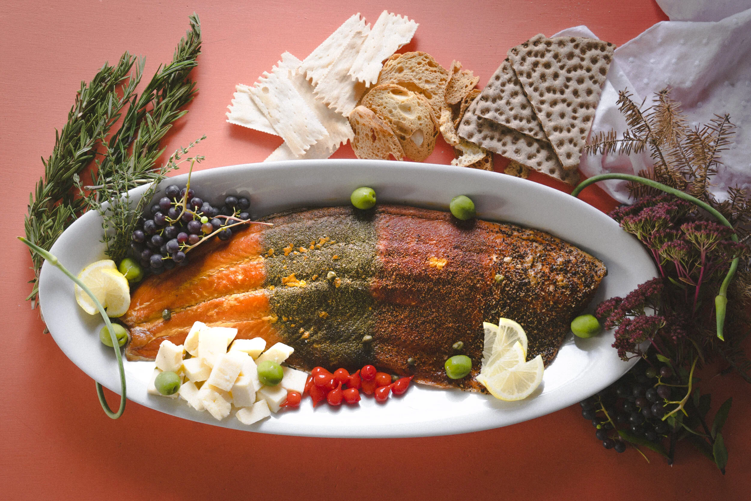 Picture of All-Season Salmon Fillet and Accompaniments