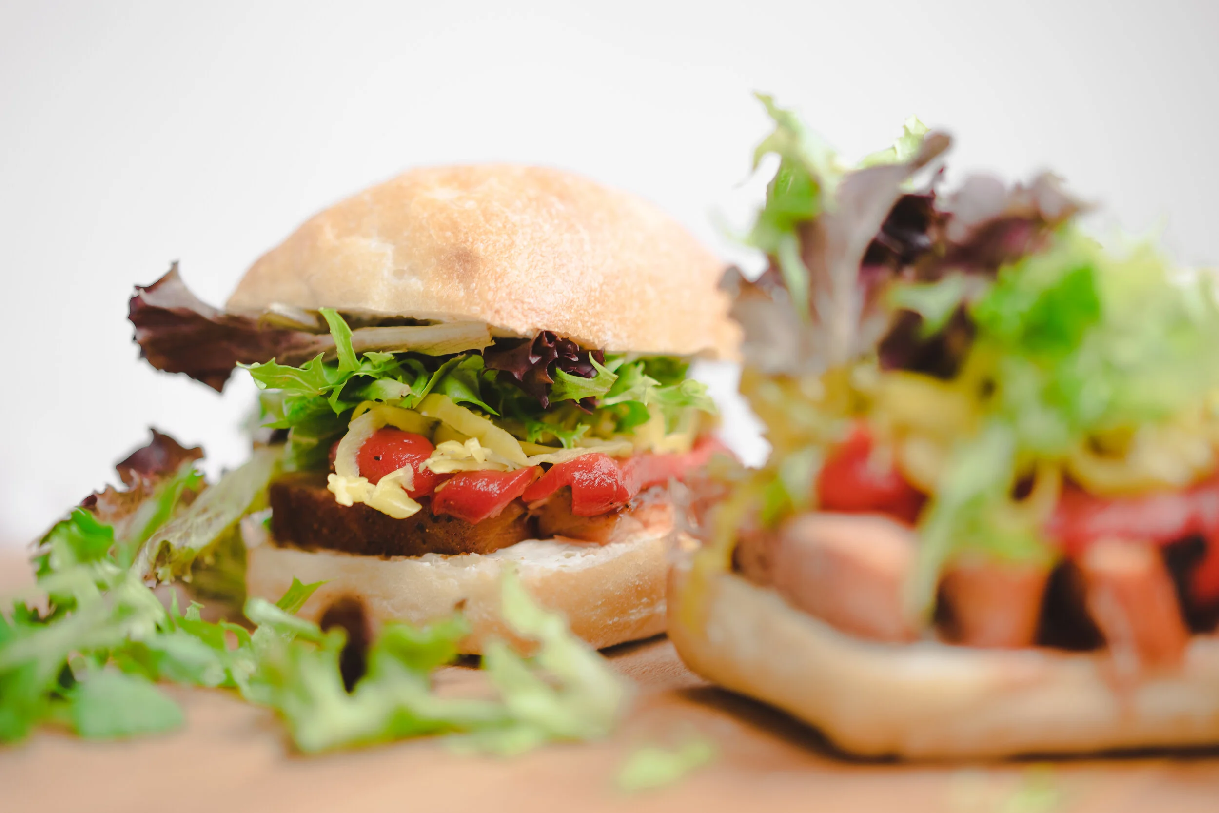 Shot of Cajun Finn Sandwich