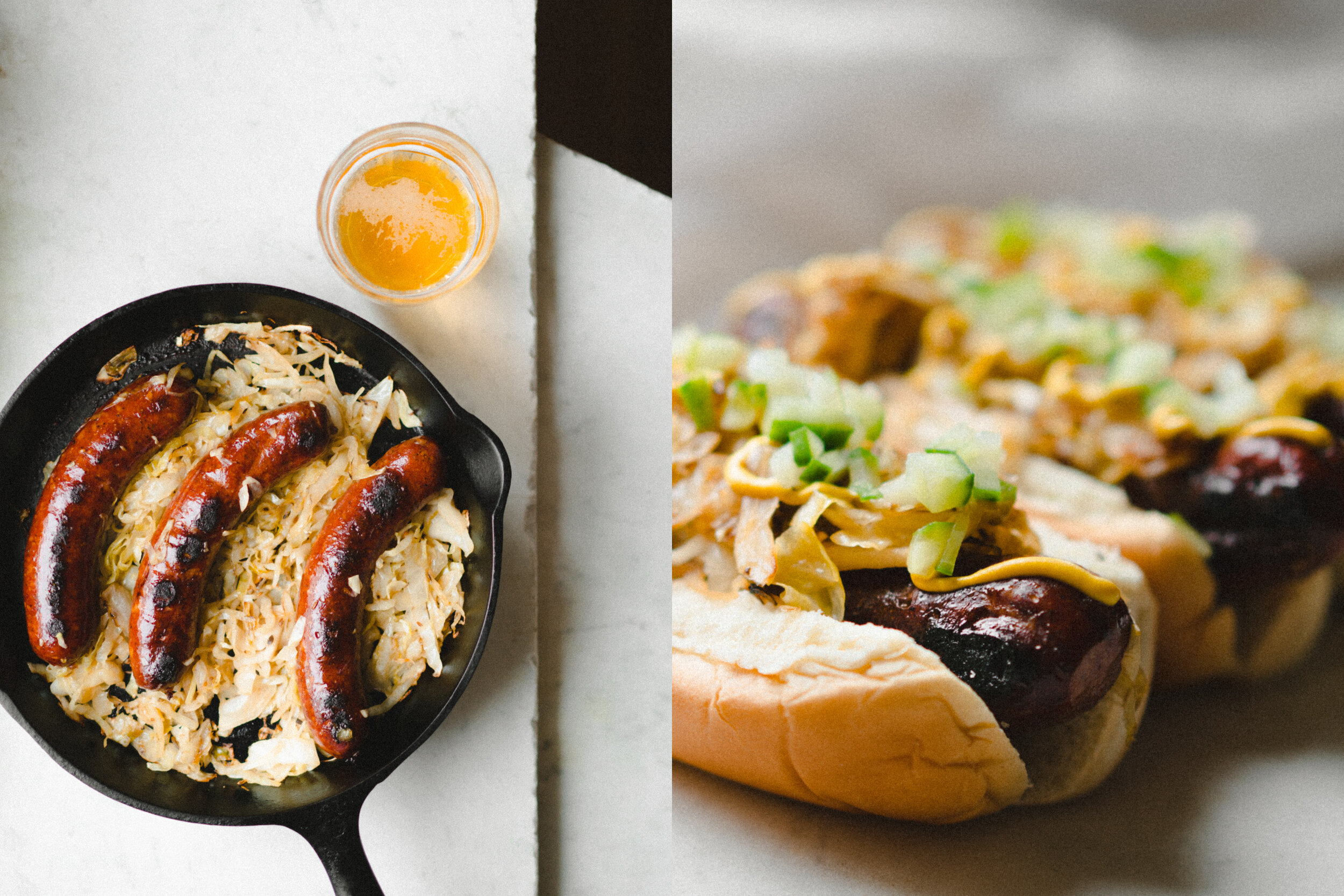 Sauerkraut and Brats