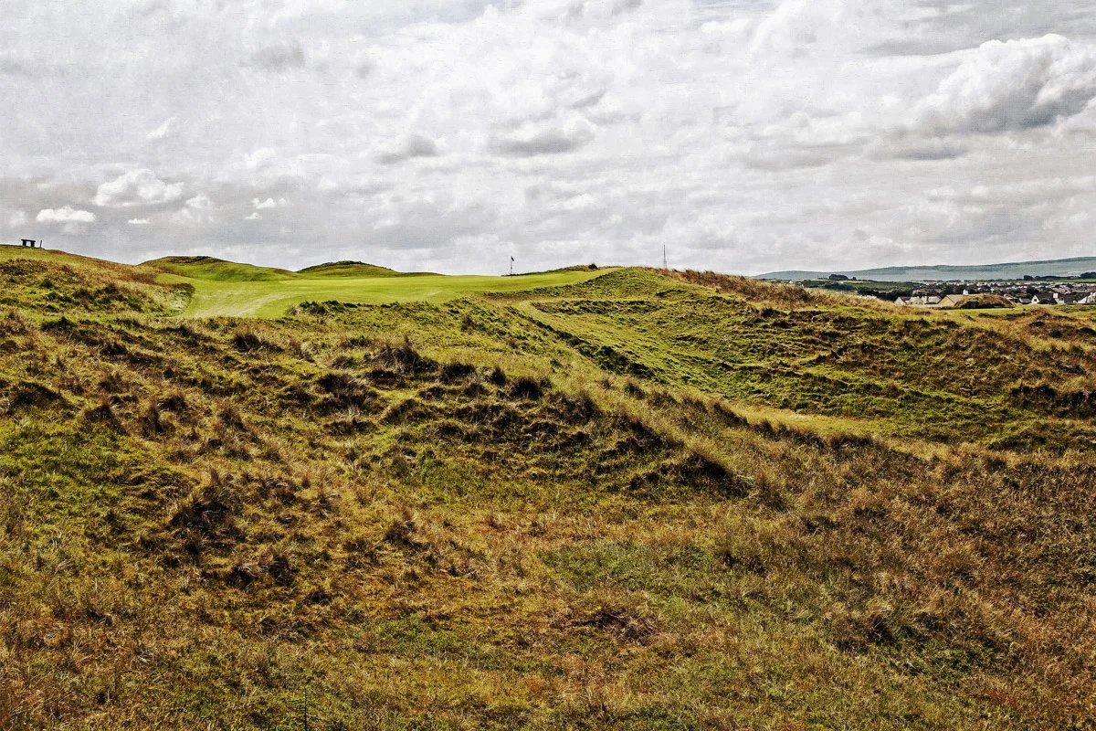 Calamity Corner | The Sixteenth | Royal Portrush GC | Portrush, Northern ireland