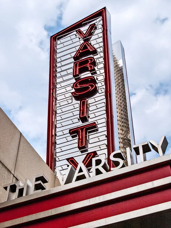 The Varsity No. 1 Atlanta, GA archival pigment print 40 x 30 inches