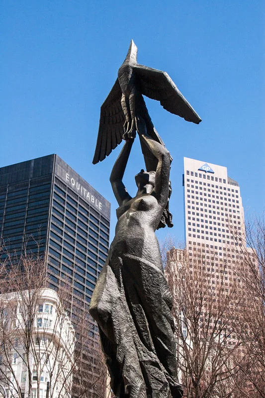 Phoenix Rising From The Ashes No. 1 Atlanta, GA archival pigment print 45 x 30 inches