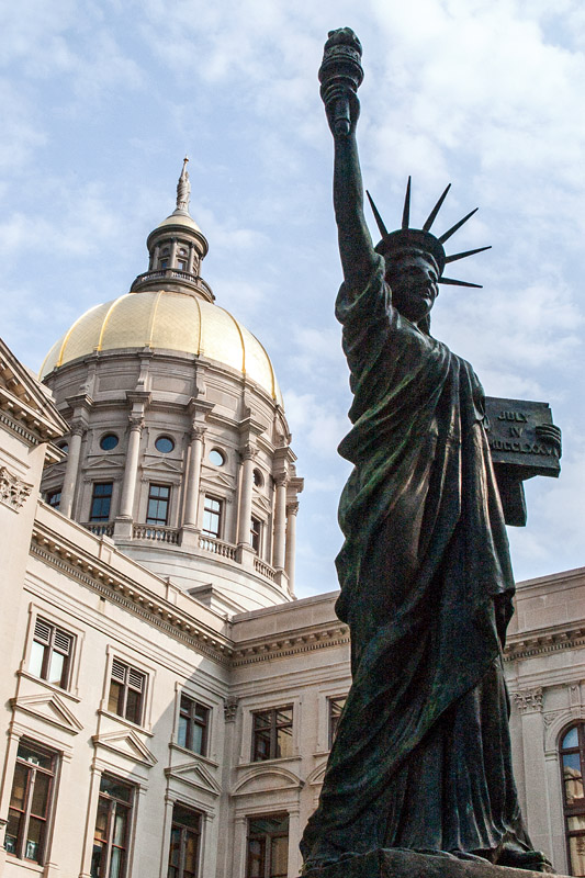 Liberty Georgia State Capitol Atlanta, GA archival pigment print 45 x 30 inches