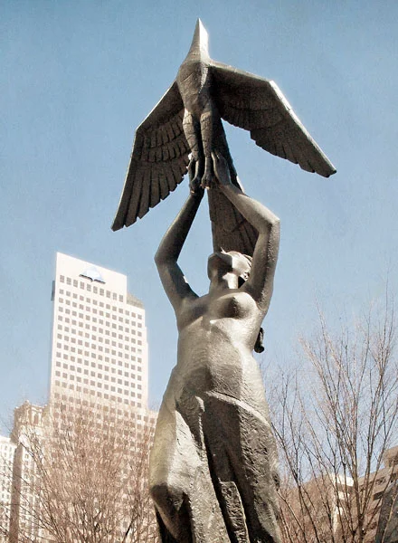 Phoenix Rising From The Ashes No. 2 Atlanta, GA archival pigment print 40 x 30 inches
