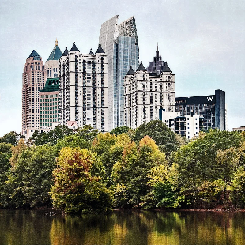 Midtown Atlanta, GA 12x12 | 24x24 | 36x36 custom sizes available