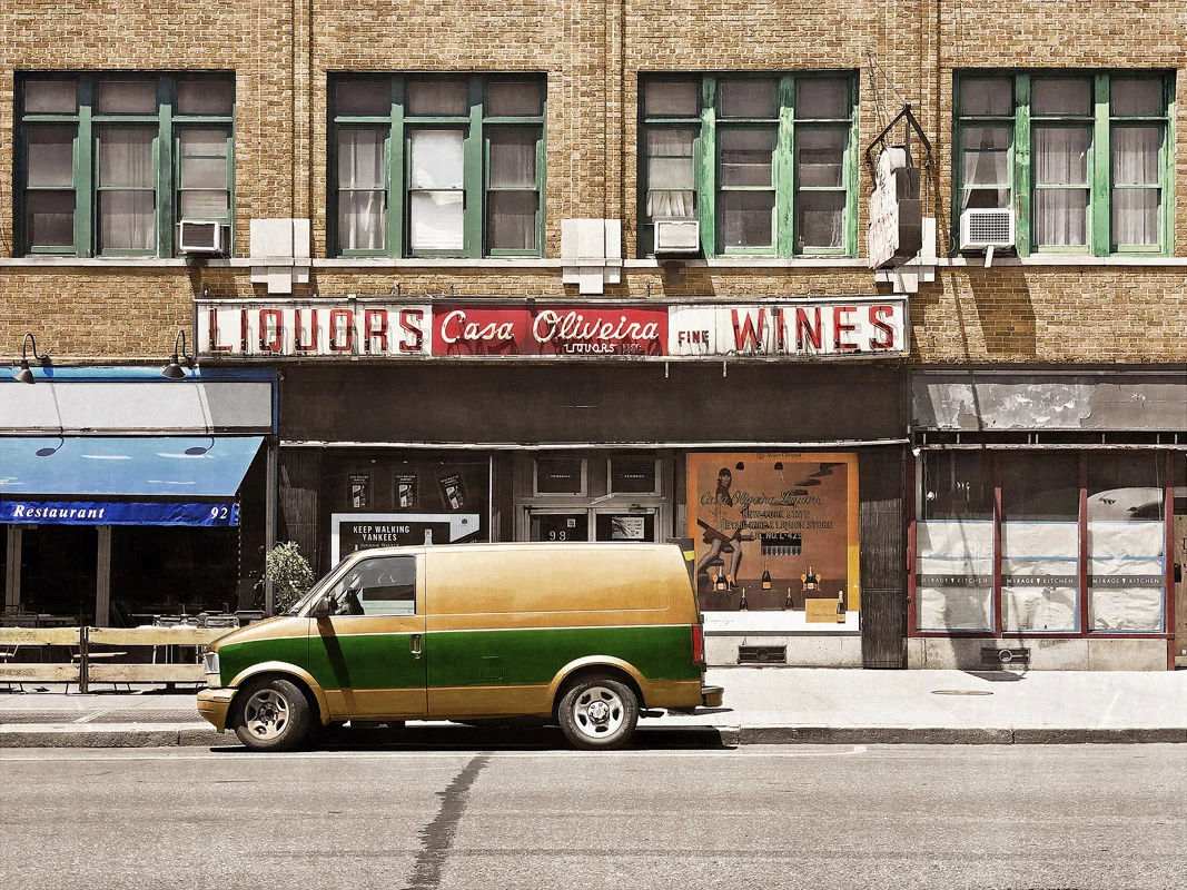 Greenwich Village Gold July 2, 2018 12x16 | 24x32 | 36x48 custom sizes available #suspiciousvans