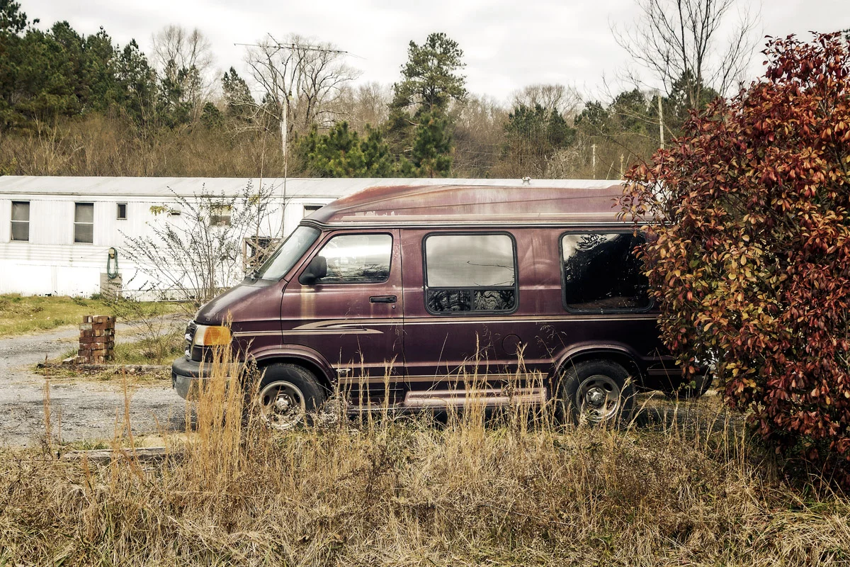 Marooned In Whitfield County December 26, 2018 12x18 | 24x36 | 36x54 custom sizes available #suspiciousvans