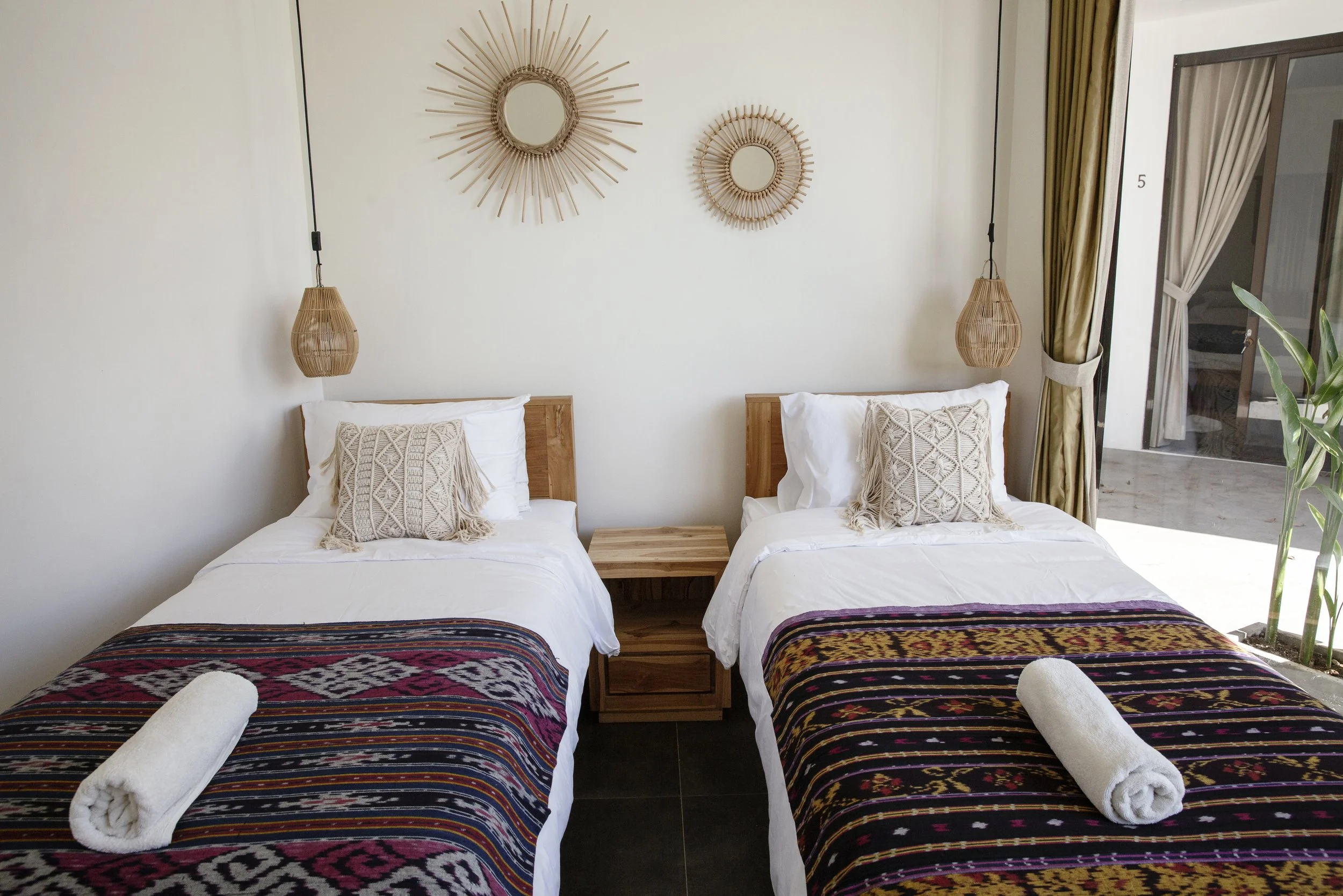 Double Accommodation & Meals