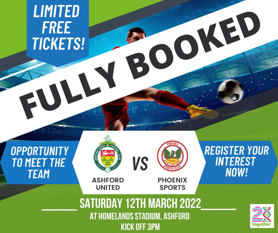 Football Match at Ashford Stadium