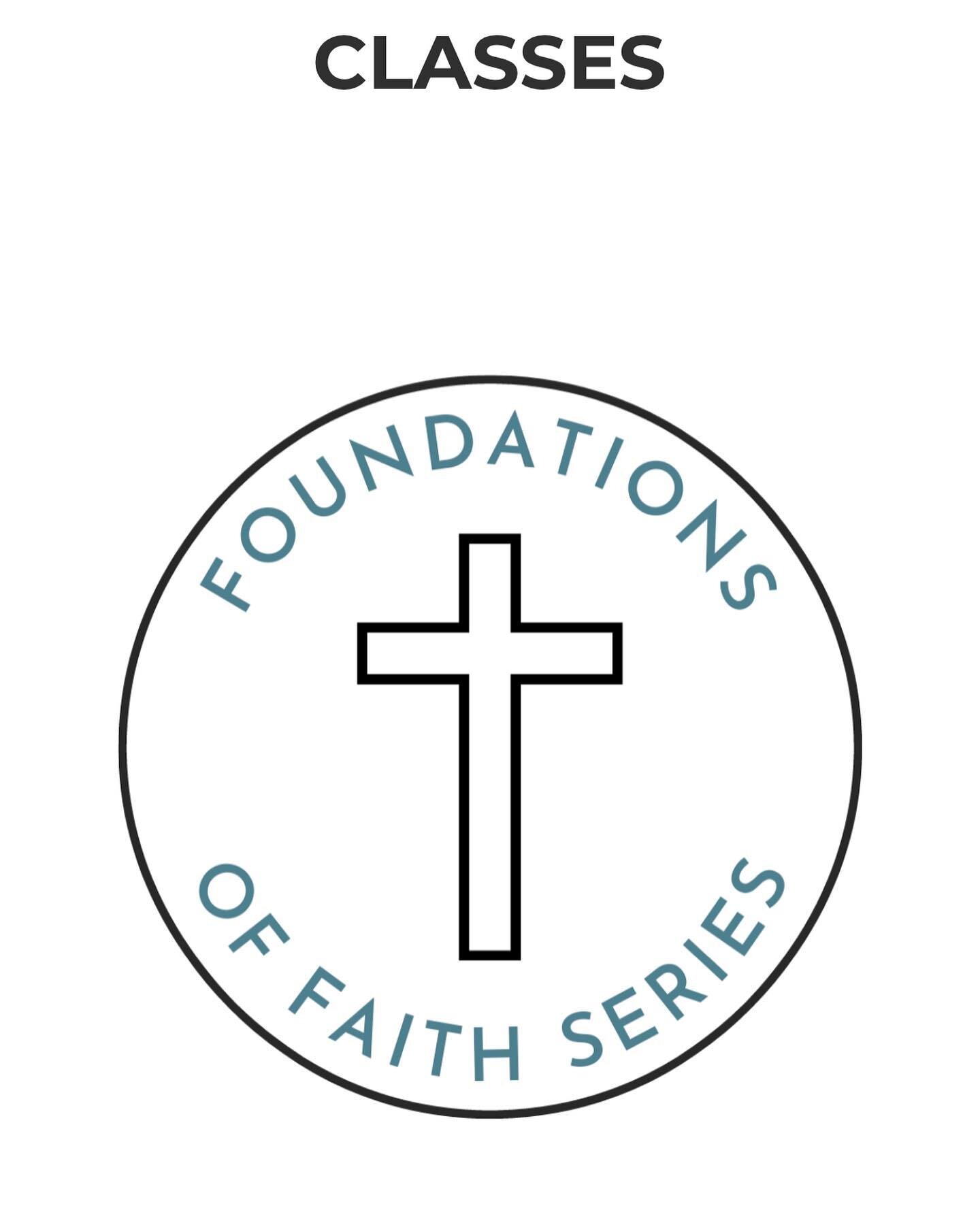 Hey Barn Family!

A quick reminder about the Foundations of Faith series offered through the Training Center. 

Our second class is tonight! Join us as we dive deeper in what it means to have Faith- and fellowship with us as he have dinner together! 