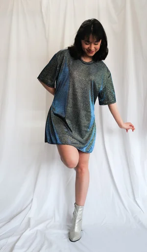 taylor swift glitter t shirt dress Anti-Hero T-shirt — Noé BRIDAL