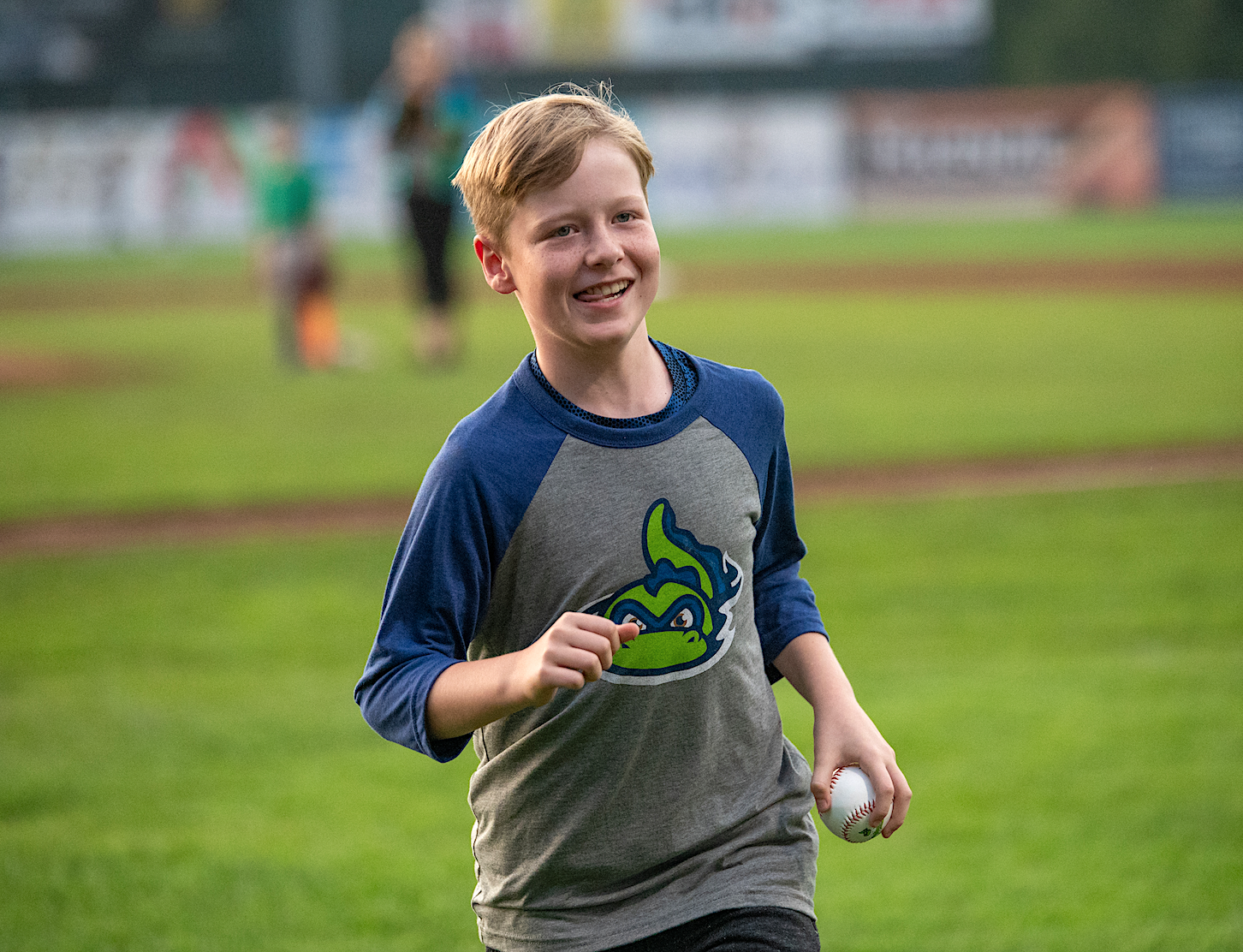 Brady | Donahue makes the first pitch, and the Vermont Lake Monsters go ...