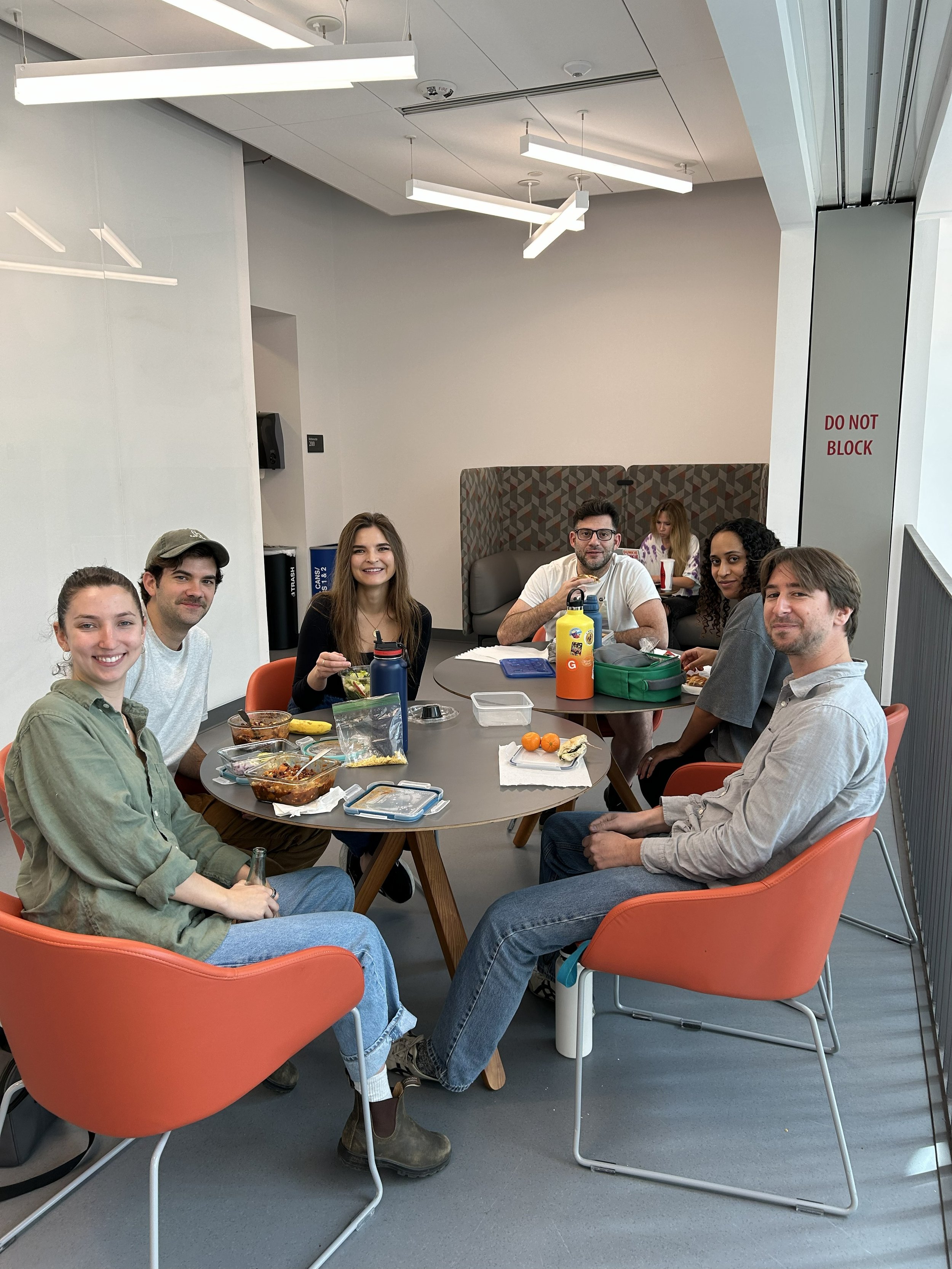  Daniel Lab enjoying lunch, Fall 2025 