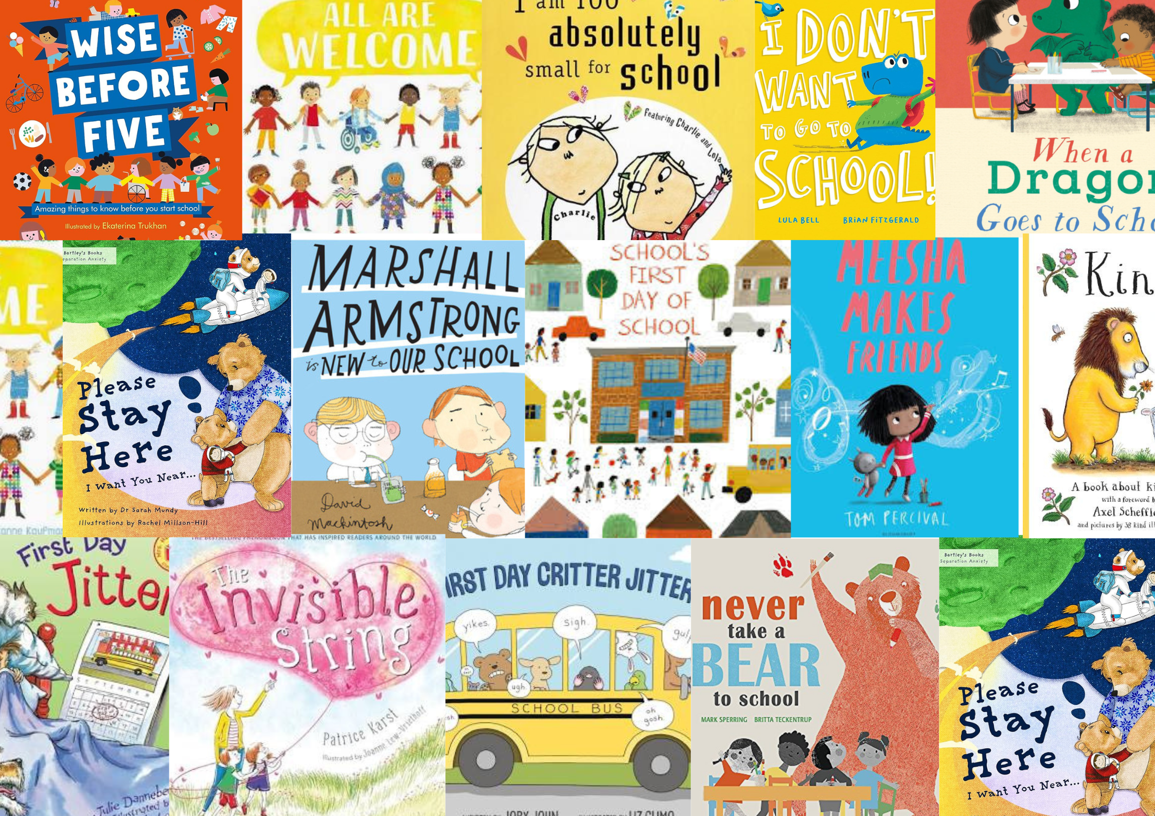 Books for young children starting school