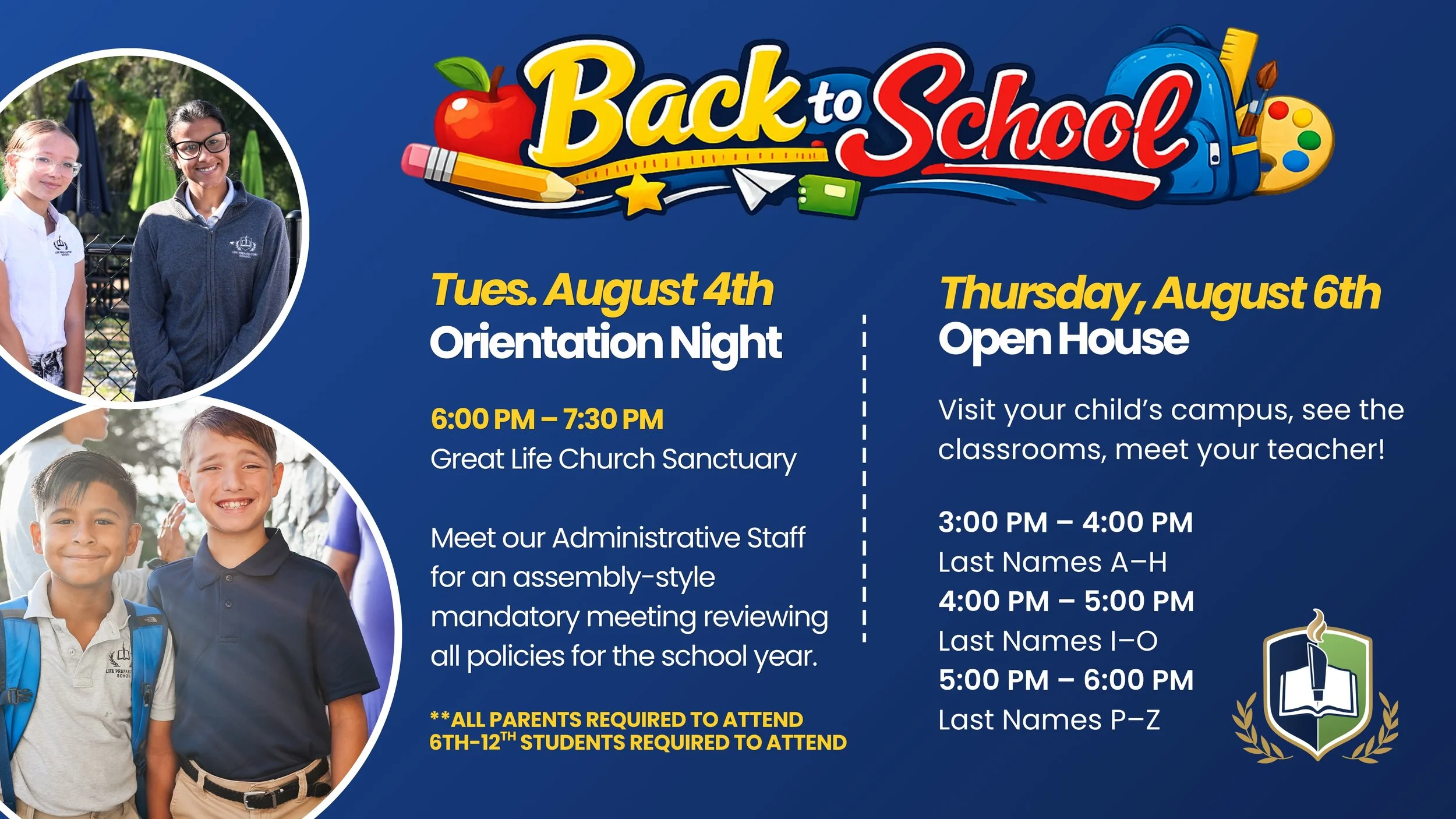 Meet The Teacher Night Open House