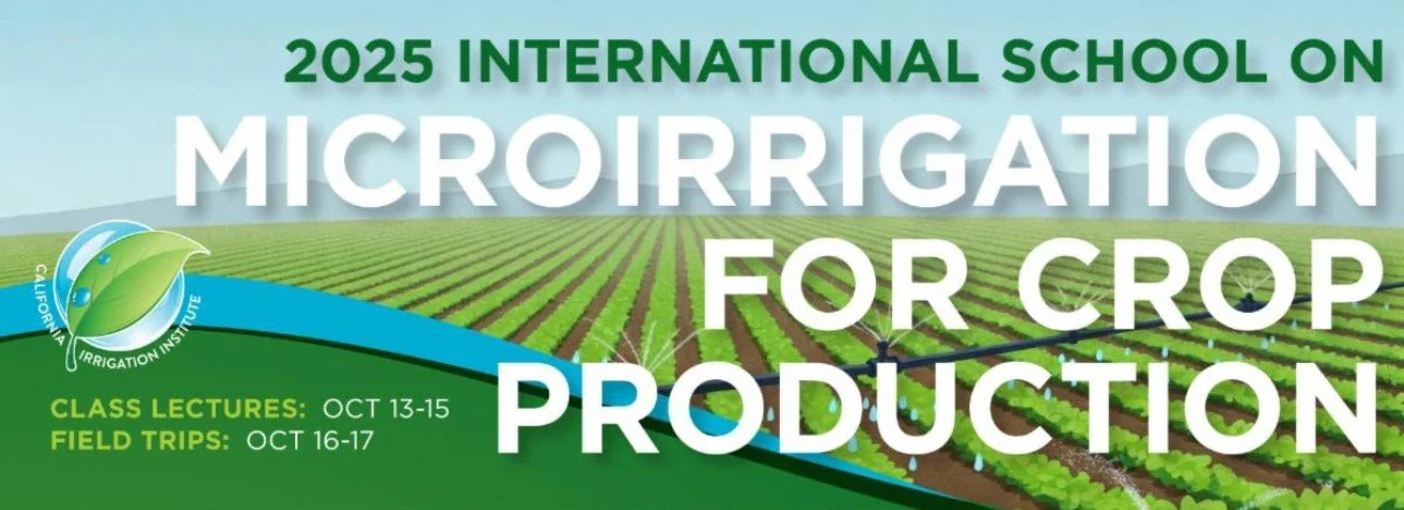 INTERNATIONAL SCHOOL ON MICROIRRIGATION FOR CROP PRODUCTION