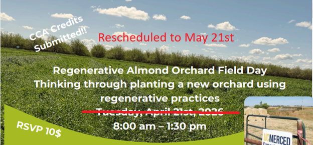 Regenerative Almond Orchard Field Day