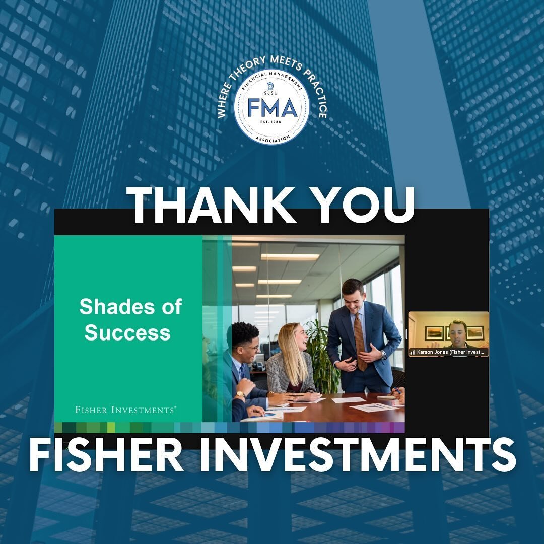 Happy Friday FMAers! Thank you to everyone who joined us for our ProDev with Fisher Investments yesterday! We hope you learned more about the company and the opportunities they have for students and future grads! ✍️

If you couldn&rsquo;t make it yes