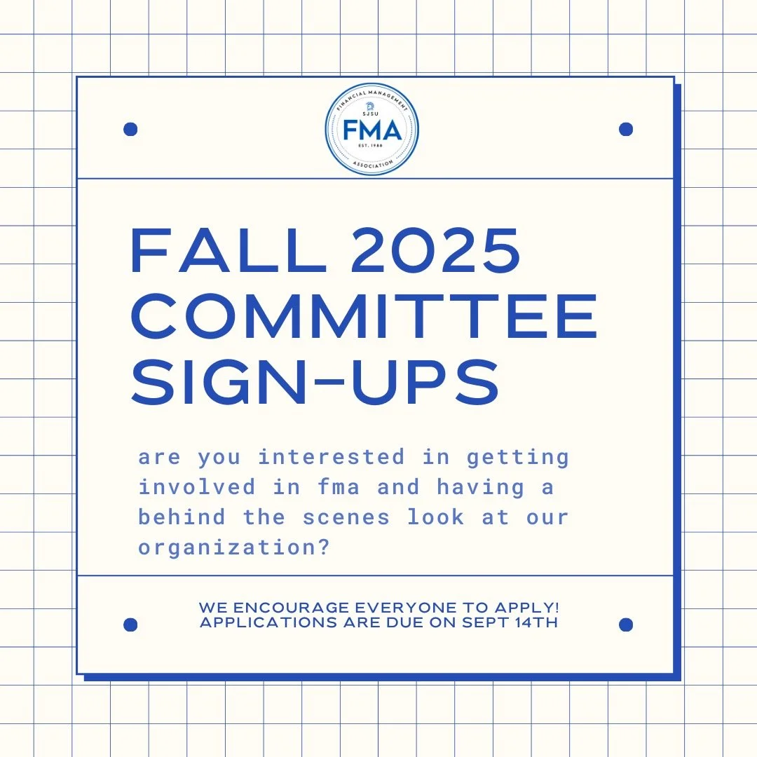 Hey FMAers! Want to be part of something bigger? Take a chance and apply for the opportunity to develop your professional and leadership skills working with FMA officers and fellow committee members! We encourage everyone to apply regardless of exper
