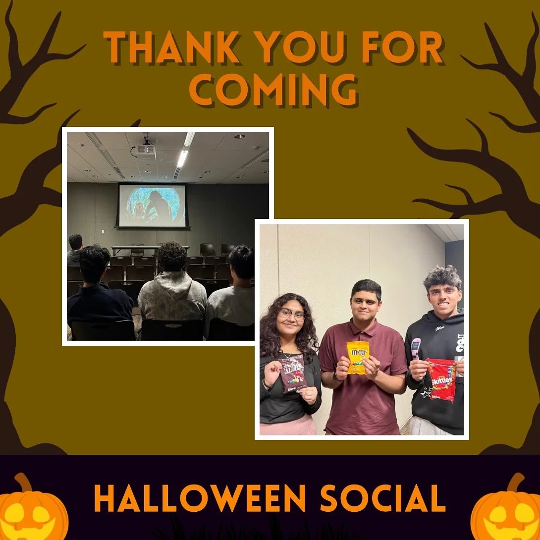 Thank you to all our members who came to our Halloween Social last Thursday! We hope you had the opportunity to take a break from your classes and get together with other FMA members. Keep a lookout for our upcoming event this week! 🎃