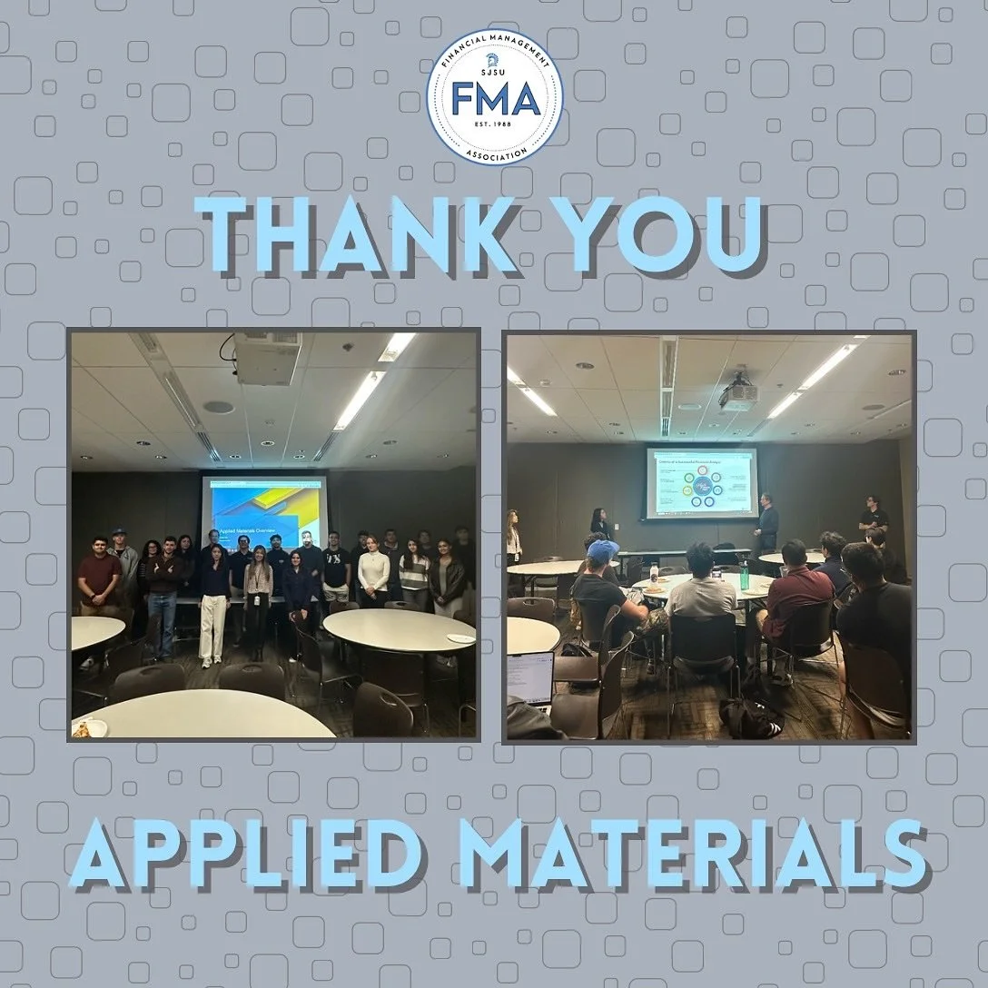Hey FMAers! Thank you to everyone who attended our prodev last Thursday with Applied Materials. We hope you were able to learn more about the organization&rsquo;s operations as one of the key leaders in semiconductor chips and equipment, as well as w