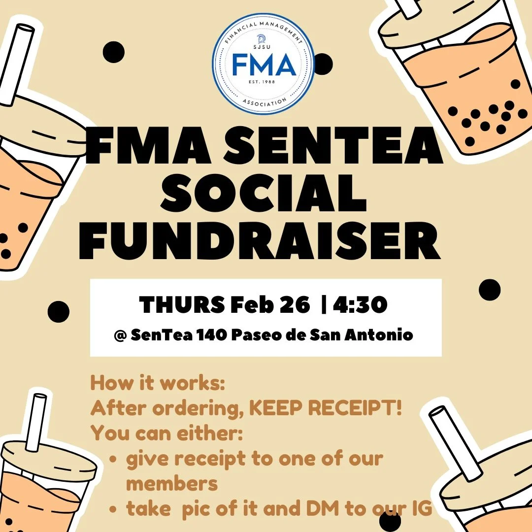 Come relax, bring your friends, meet other members, and support FMA at the same time. 
💛 IMPORTANT &mdash; HOW THE FUNDRAISER WORKS:
After you order at SenTea, please keep your receipt!
You have two options:
&bull; Hand your receipt to one of our FM