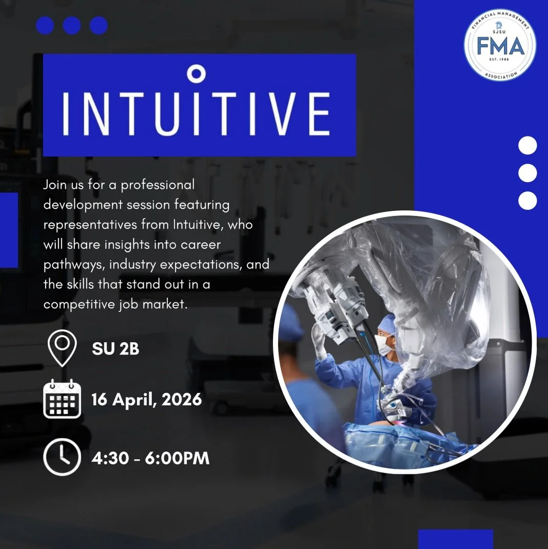 Hey FMAers! Join us for an exciting prodev this week with Intuitive! You&rsquo;ll have the opportunity to hear from one of the leading biotechnology companies and potential opportunities they have at their company, so you don&rsquo;t want to miss out