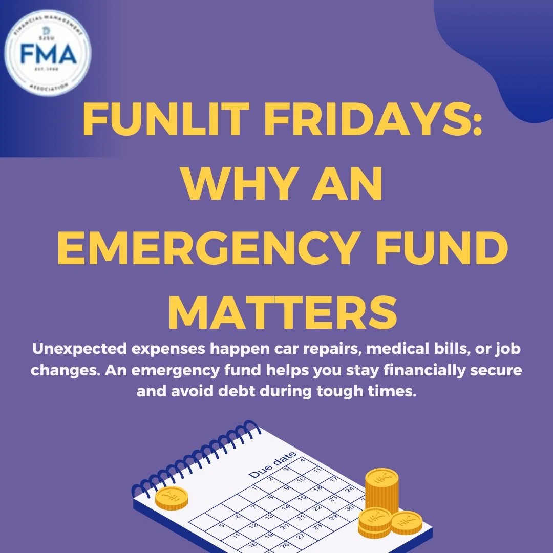 Hey FMAers! Life is unpredictable, your finances don&rsquo;t have to be. An emergency fund gives you peace of mind when the unexpected hits. Start small, stay consistent, and build your safety net over time. Swipe right to learn more! 💵