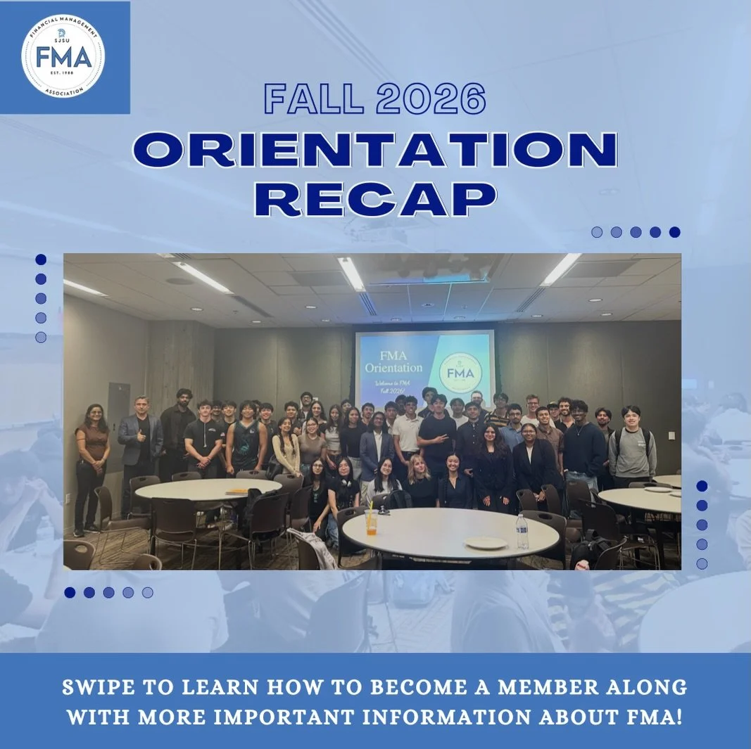Hey FMAers! Hope everyone enjoyed orientation for those who were able to join us. Here is a recap for all the details we covered in the meeting and information about how to become a member. Feel free to let us know if you have any questions!