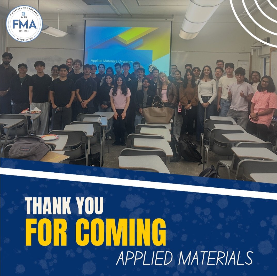 Hey FMAers, thank you everyone who came to our event this past Thursday with Applied Materials! We hope you were able to learn more about the company&rsquo;s operations as one of the leaders in the semiconductor industry and hear from their finance t