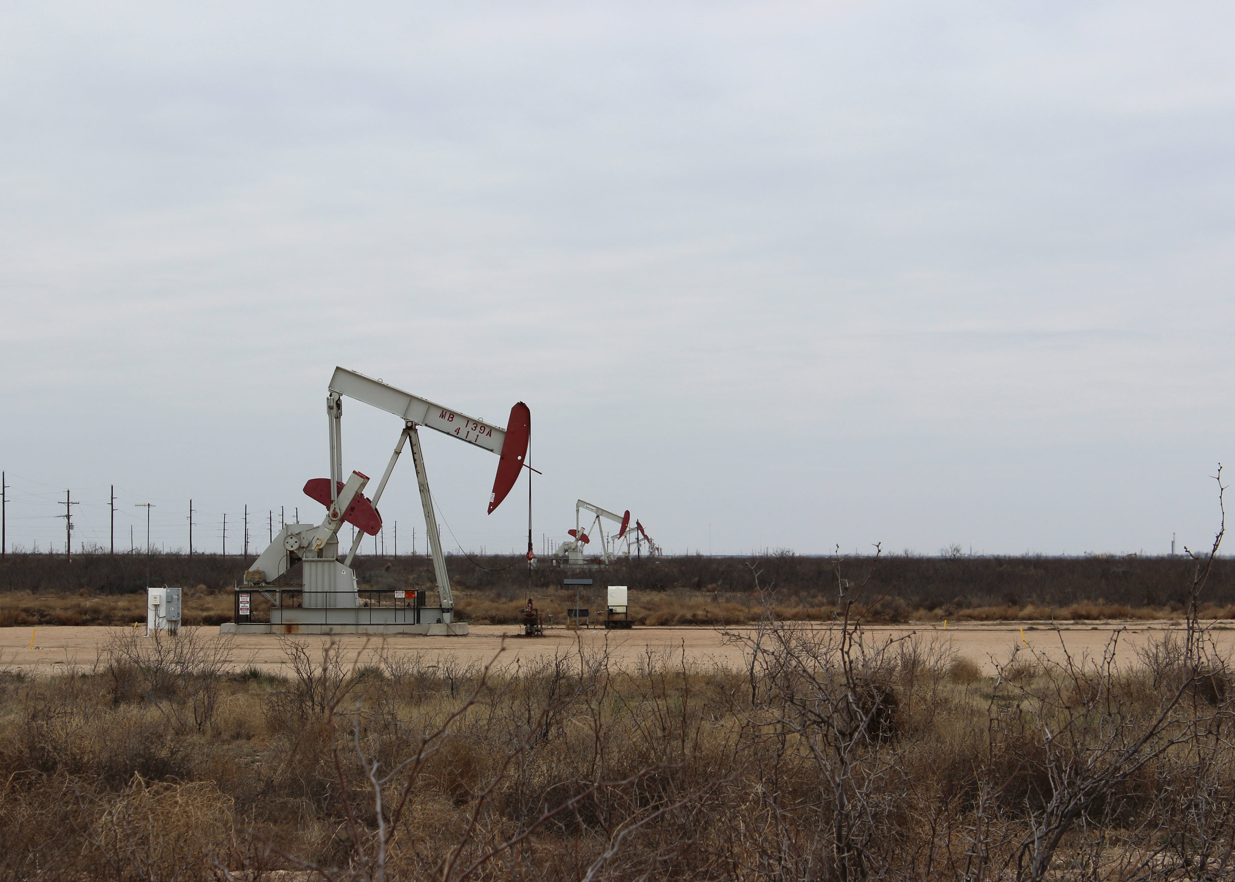 Oilfields in Odessa, TX