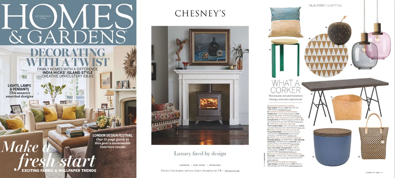 mind the cork in Homes & Gardens - October 2015