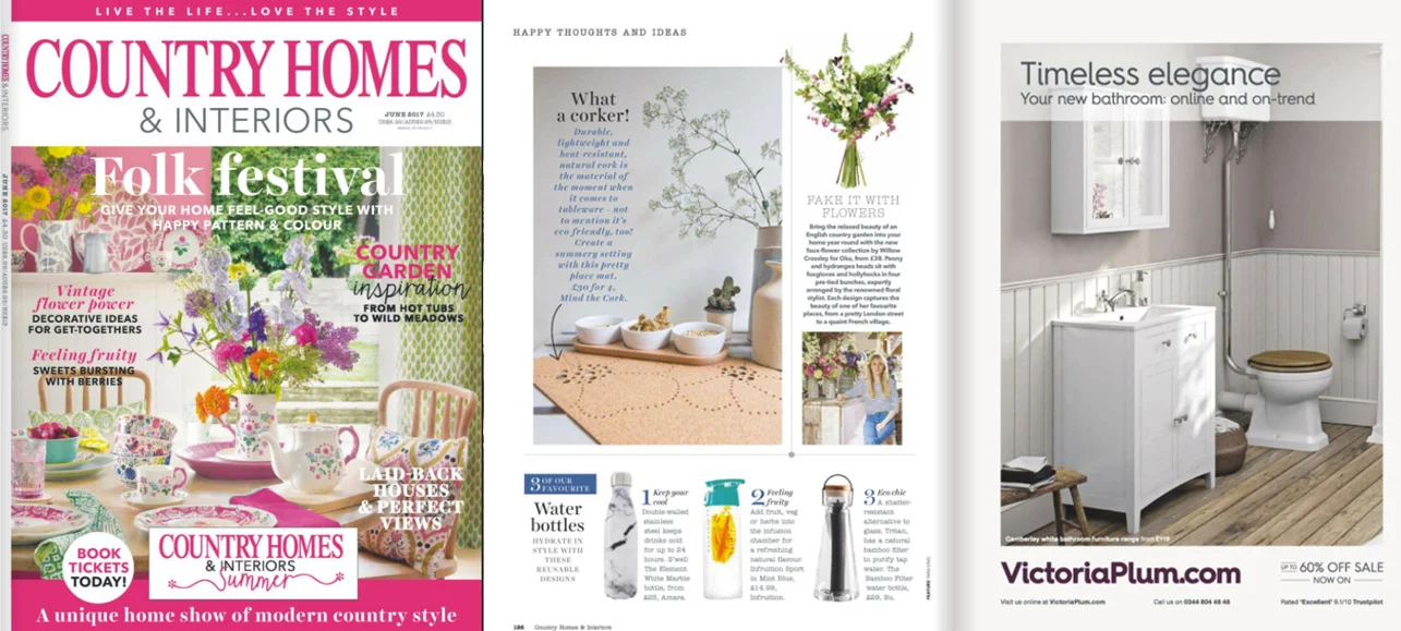 mind the cork in Homes& Gardens - June 2017
