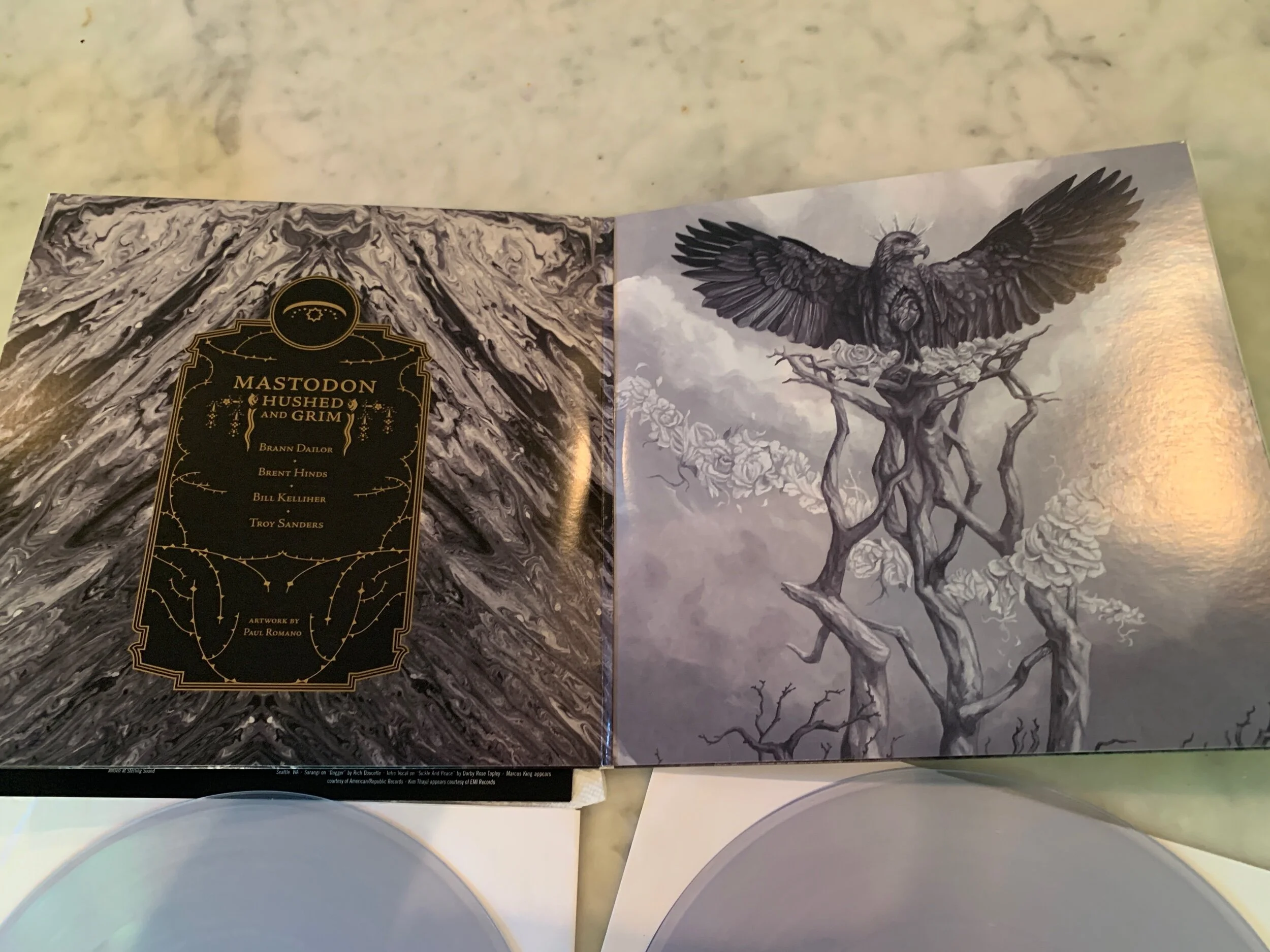 欧2discs LP Mastodon Hushed And Grim 093624879800 Reprise Records /00660 Amazon.com: Hushed and Grim: CDs & Vinyl