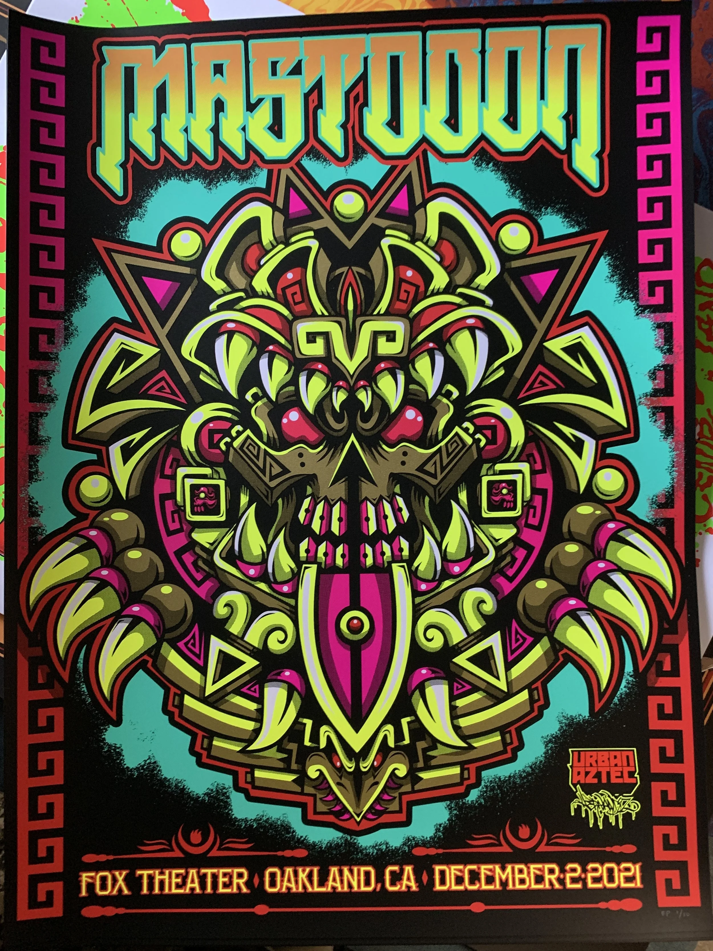 UNSIGNED FOX THEATRE OAKLAND POSTER