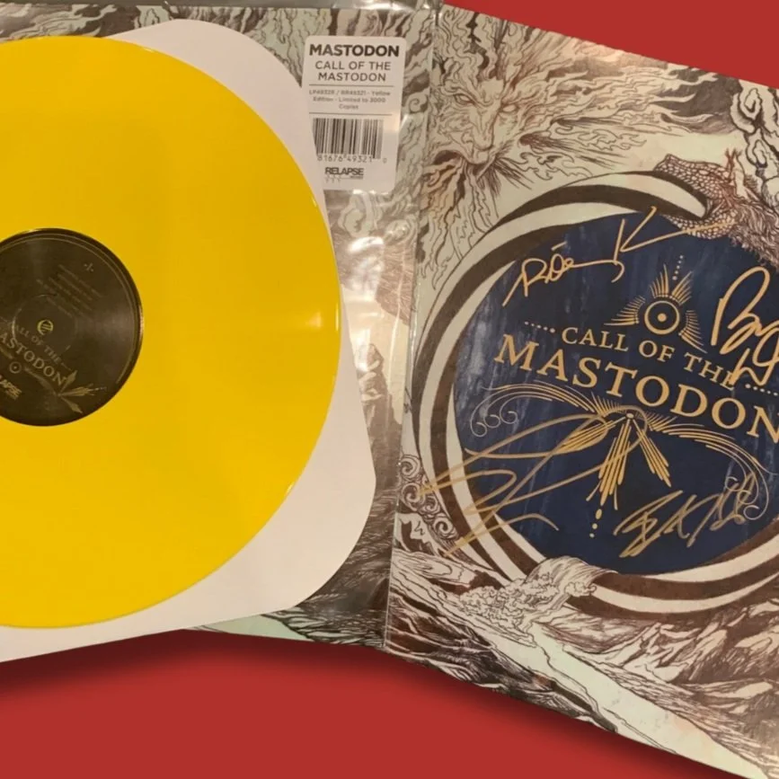 Mastodon New Products and Records
