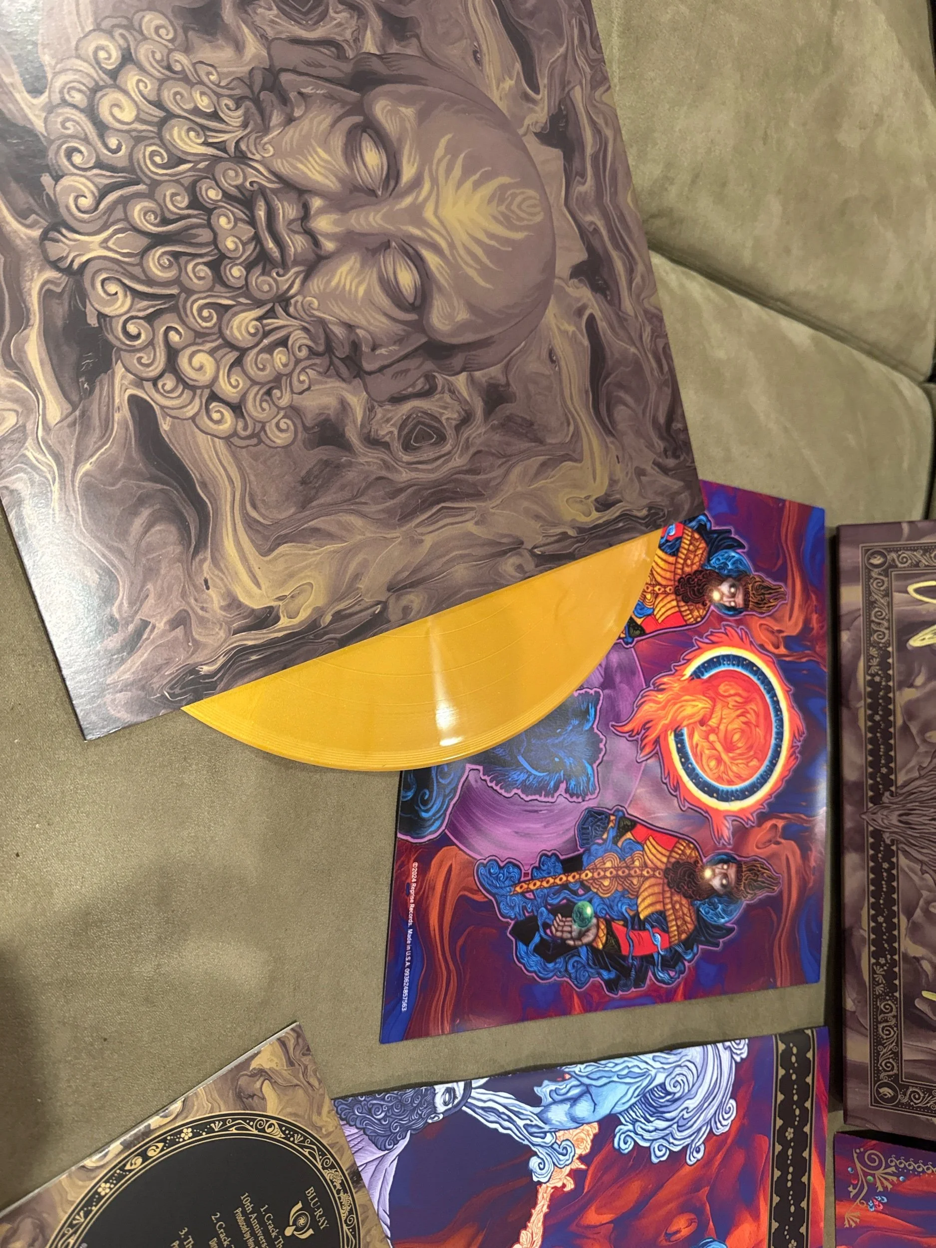 SIGNED CRACK THE SKYE 15TH ANNIVERSARY LIMITED EDITION GOLD
