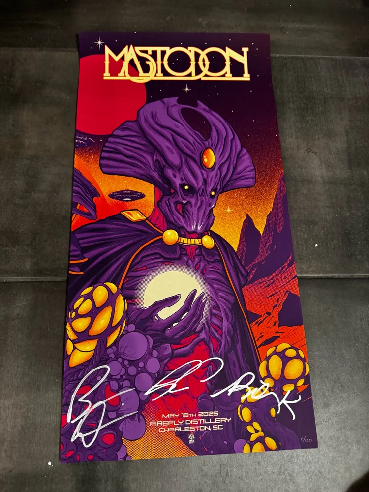 Mastodon Merchandise - Official Signed Gear