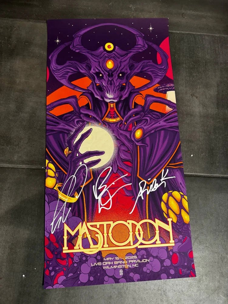 Mastodon Merchandise - Official Signed Gear
