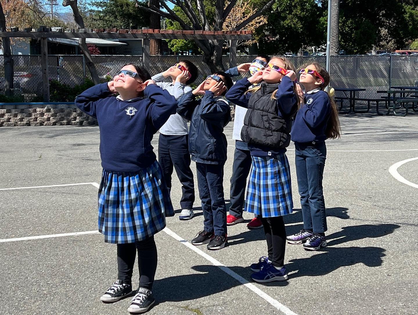 We couldn&rsquo;t help ourselves . . .
Our students saw science in action today.
🌚🌚🌚

#dsjcatholicschools #dsj #solareclipse #solareclipse2024 #santaclara #santaclaraca #choosecatholicschools #catholicschool #catholicschools #bayareacatholics