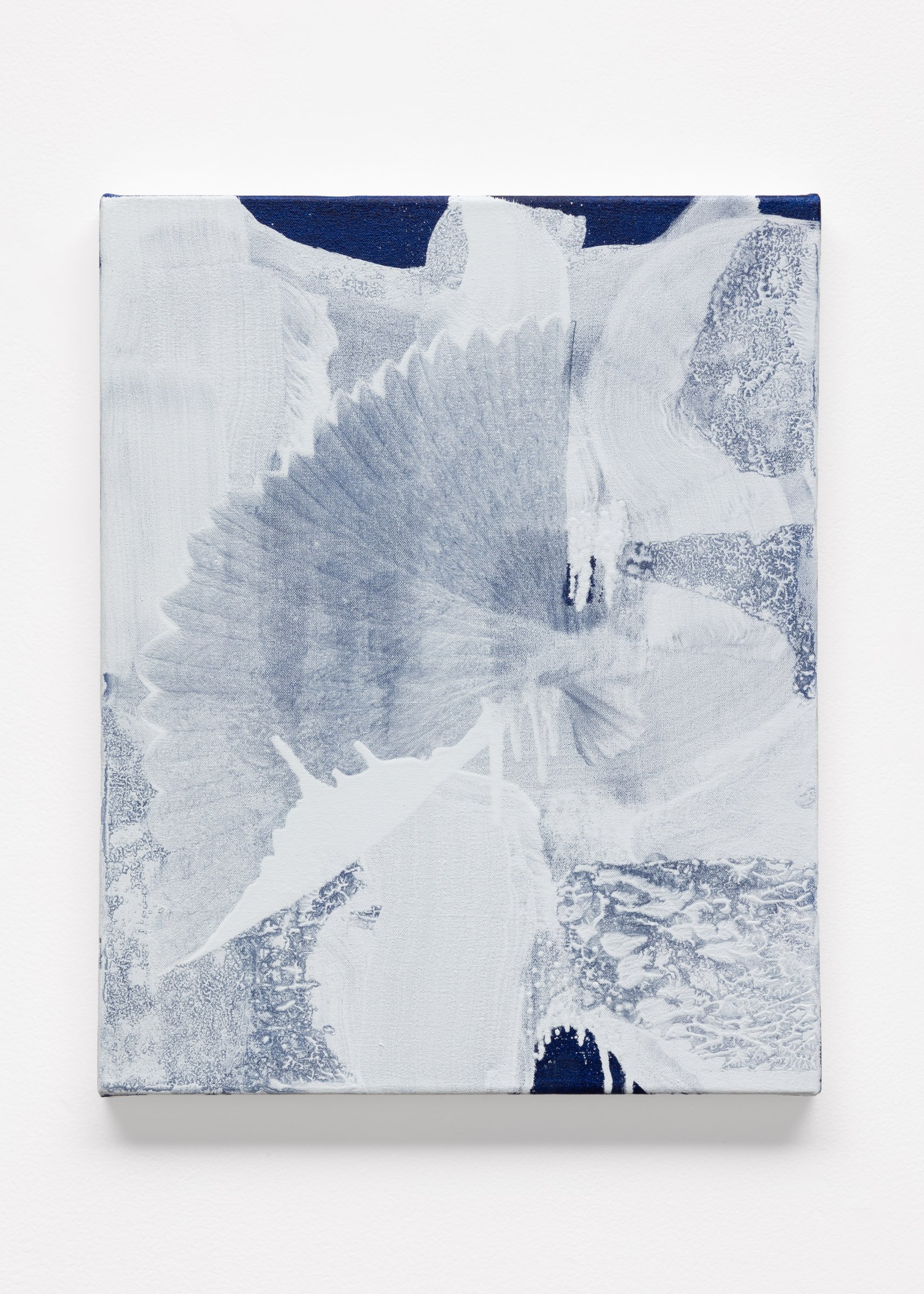  Celia Neubuaer Whispers in Ice, no. 10, 2023 oil and acrylic on canvas 20 x 16 inches 