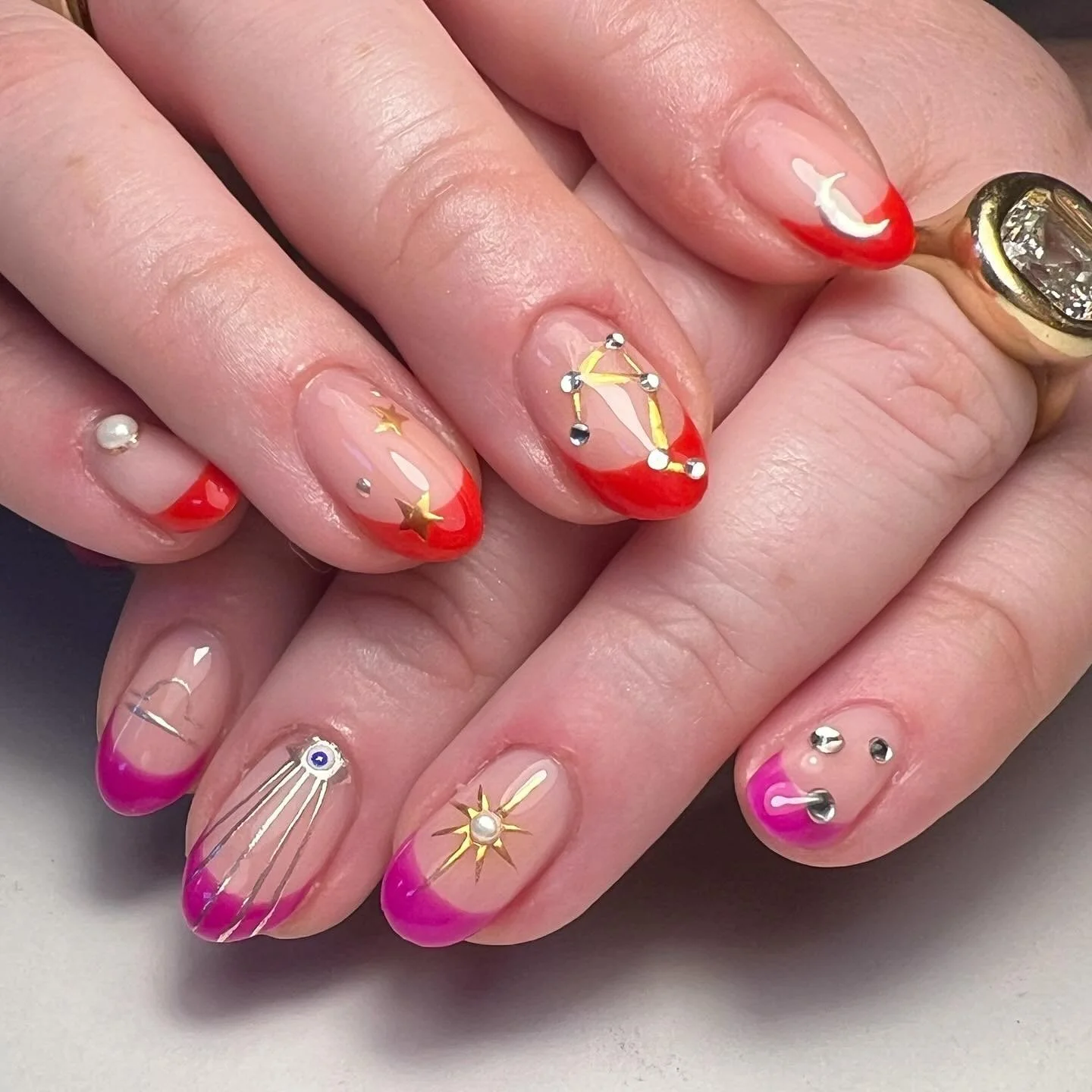 Farewell to Libra season ♎️🩷⚖️🌌✨
.
.
.
.
#nailexec50min